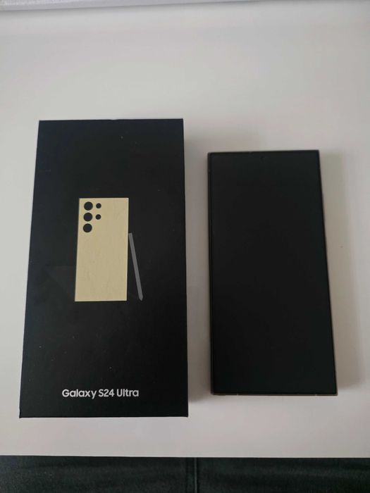 Samsung s24 ultra 12/512 zadbany komplet bez rat...