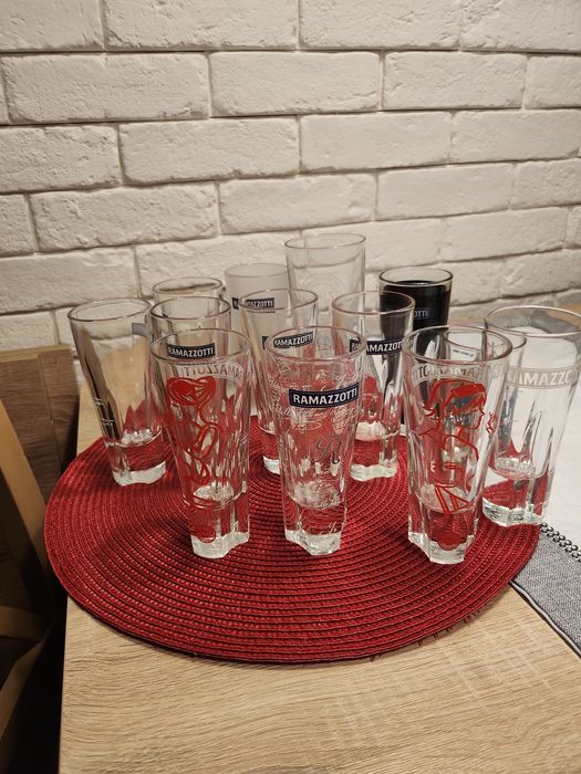 Duży zestaw kolekcjonerski Aperitif Ramazzotti plus taca gratis Tanio