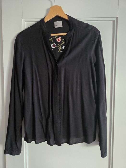 Koszula vero moda rozm. M  z motywem kwiatowym na plecach