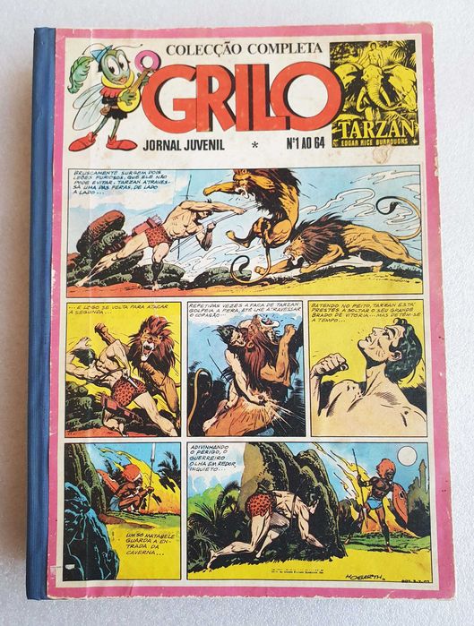 Encadernação Editorial "Coleção Grilo" Completa ~ 64 números ~ 1975/76