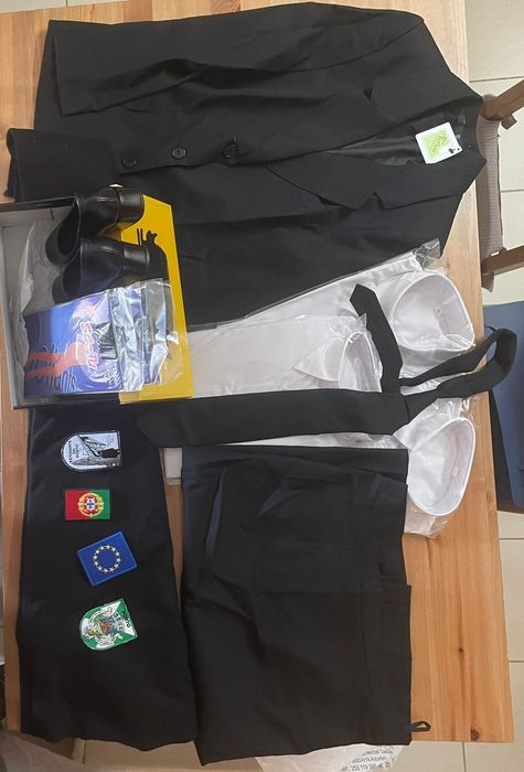 Conjunto traje académico feminino novo