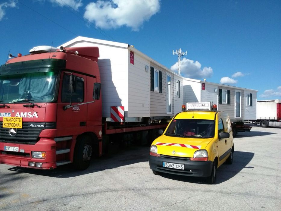 Transporte e Instalação de Casas Modulares