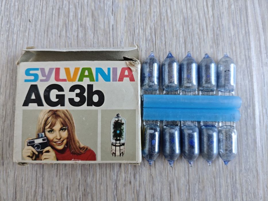 Lampa błyskowa żarówki spaleniowe Sylvania AG3B