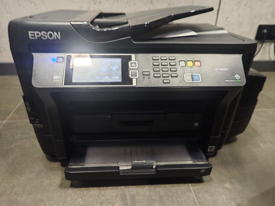 Drukarka A3/A4 Skaner Epson ET-16500 Ecotank tani wydruk duplex adf