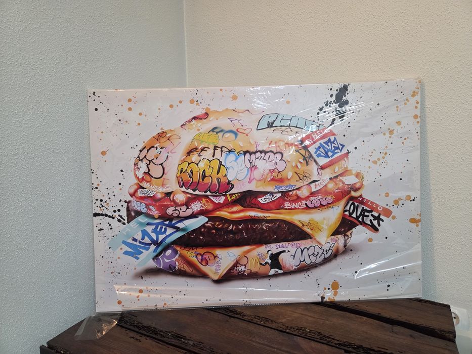 Nowy Obraz Hamburger sztuka ulicy