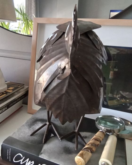 Galinha Metal I Objecto Decoração