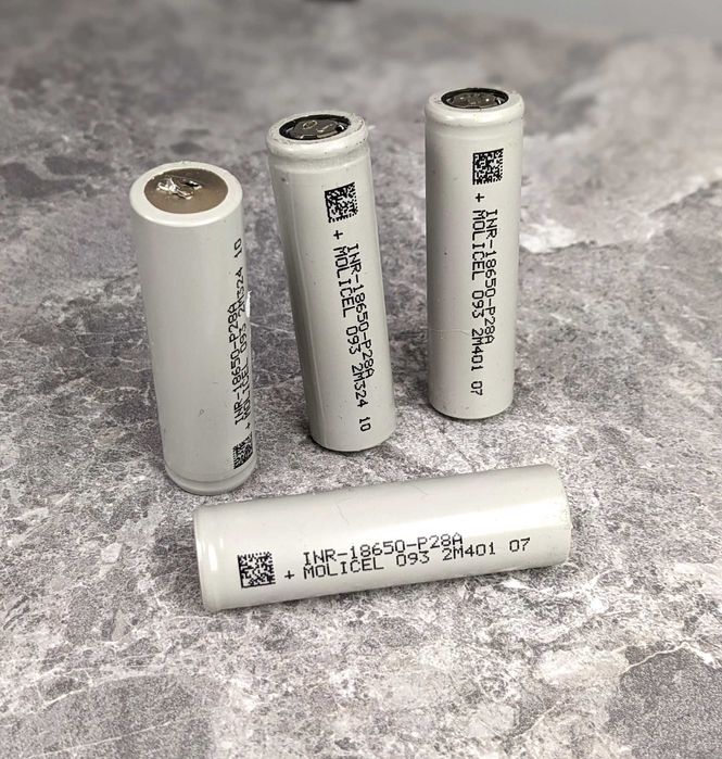 Акумулятор високострумовий 18650 Molicel P28A 2800mAh 35A