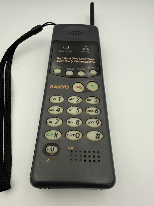 telefon bezprzewodowy Sanyo clt-75km retro japan vintage