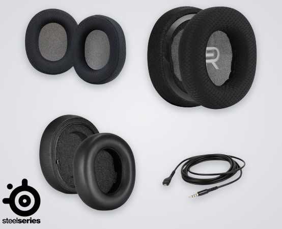 Амбушури Амбушюры / Накладка  / Кабель SteelSeries Arctis Nova 1, 3, 5, 7, 9, 9x, Pro