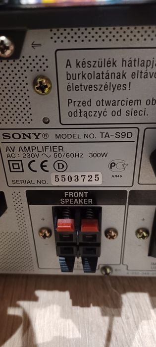 Aparelhagem Sony MHC-S9D