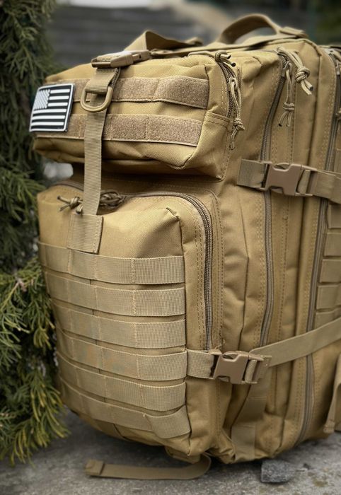 Тактичний військовий рюкзак на 45л Койот