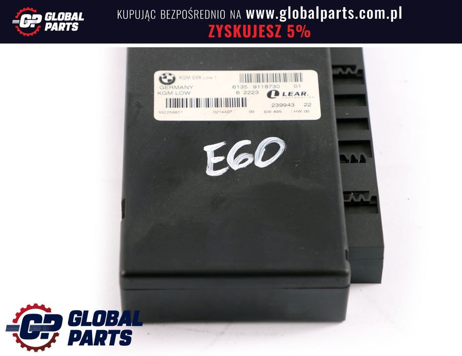 BMW E60 Moduł Komfortu