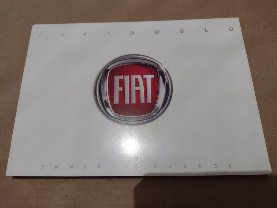 Fiat Doblo Instrukcja Obsługi Książka 2008 Ideal