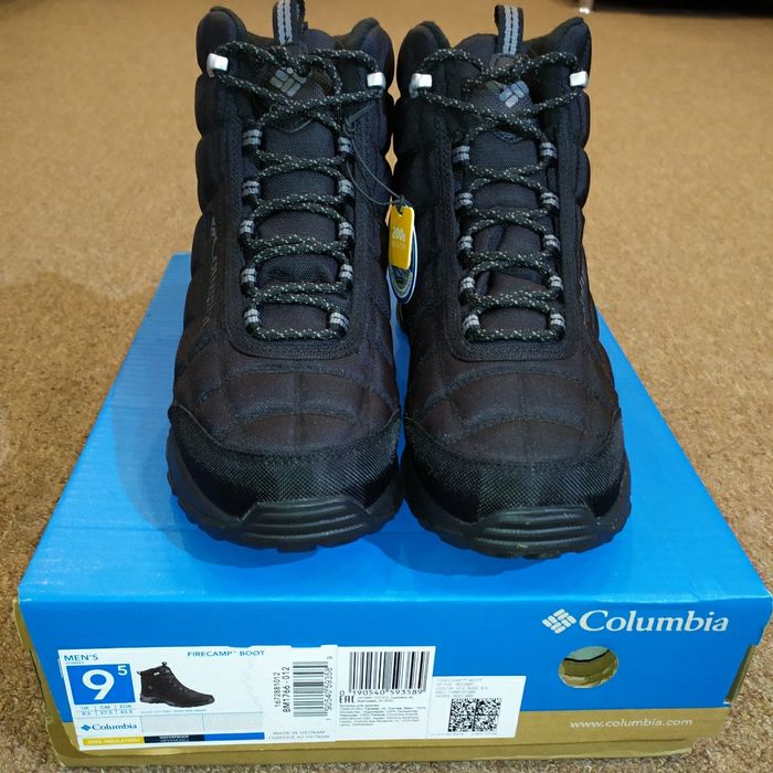 Р.41-47. Ботинки зимние Columbia Firecamp на широкую ногу