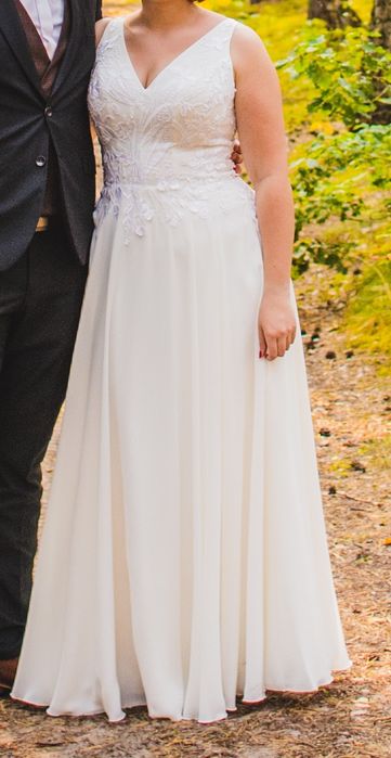 Suknia ślubna boho Memolia Inlove XL 42 44