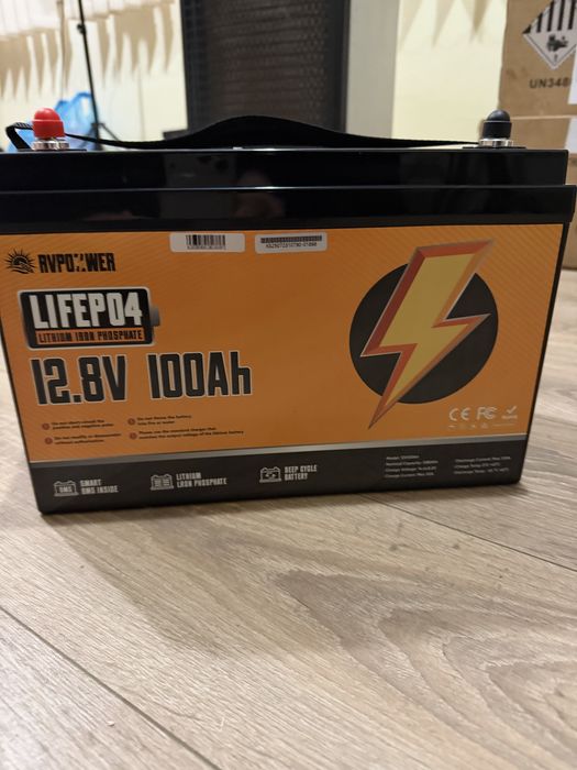 Акумулятор RVPO*WER LiFePO₄ 12 V 100 Ah