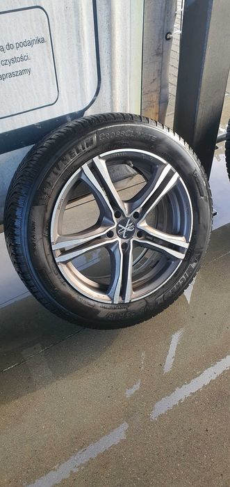 4x Felgi aluminiowe OZ X5B GRAPHITE +  4x Opony Michelin CrossClimate