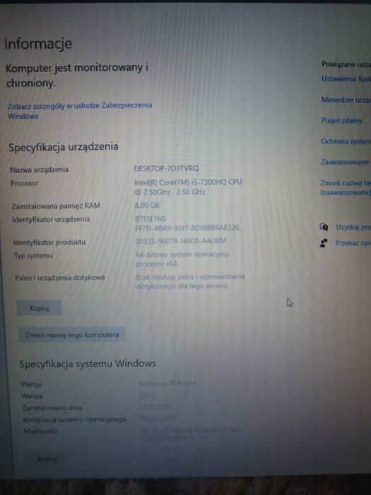 Laptop Gamingowy MSI GL72 1TB
