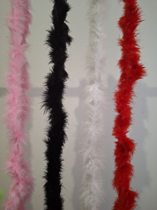 Боа з пір'їв/ шарф з пуху