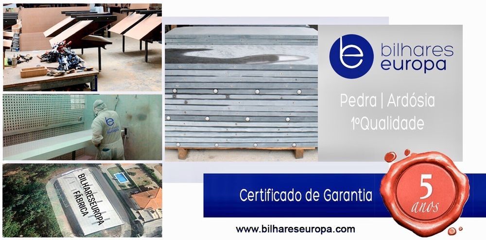 Bilhares Europa Fabricante de prestigio