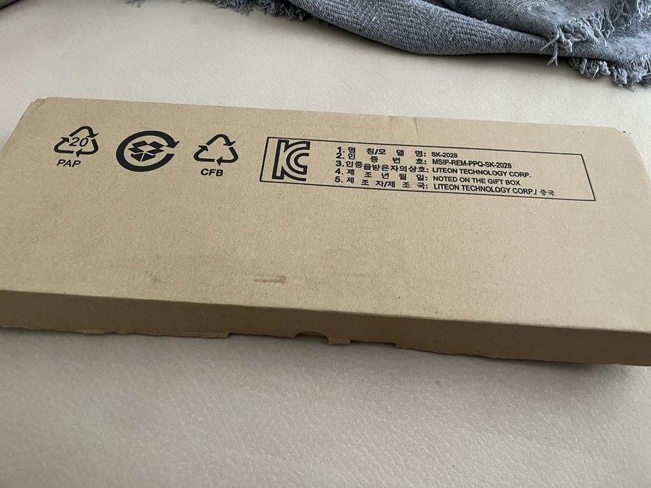 Vendo teclado computador