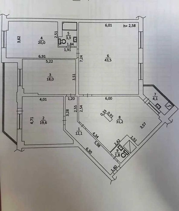 Лівобережна. МВЦ. Микильсько-Слобідська. Продаж квартири.