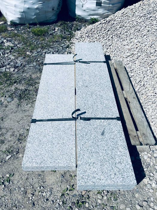 OBRZEŻE GRANITOWE 6 cm, 8 cm, 10 cm, 12 cm SCHODY GRANITOWE 3-20 cm Oporniki Obrzeża Stopnie Granit Krawężniki Krawężnik Drogowy Kostka Granitowa