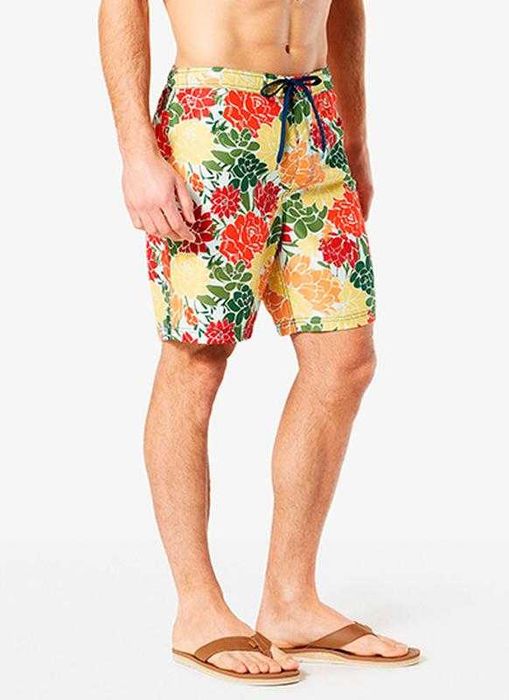 Пляжные шорты dockers -succulent floral-XL