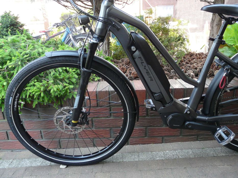 Rower elertryczny FLYER Amacher 28"/47 Szwajcar .b.mocne wspomaganie