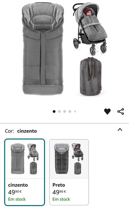 Saco para carrinho bebé - Universal