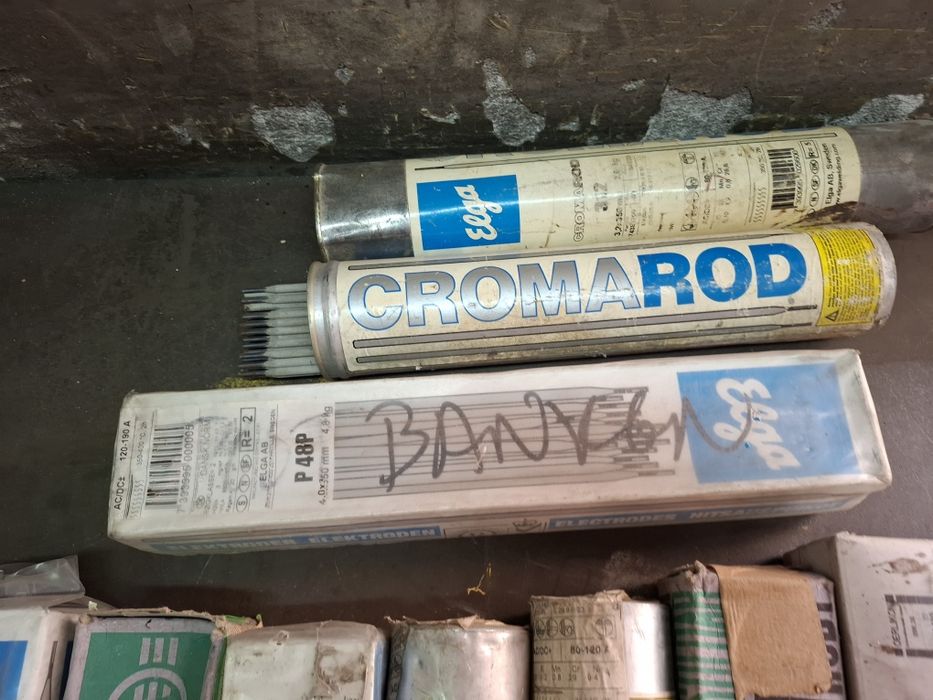 Elektrody spawalnicze otulone