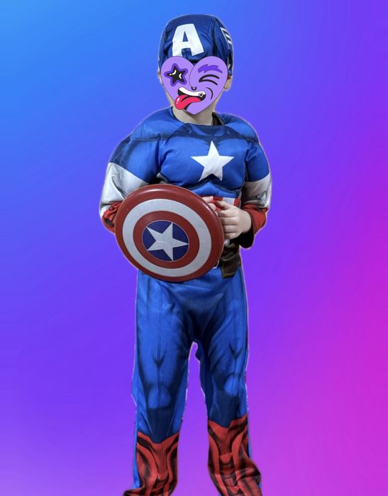 Костюм Капітан Америка на хлопчика