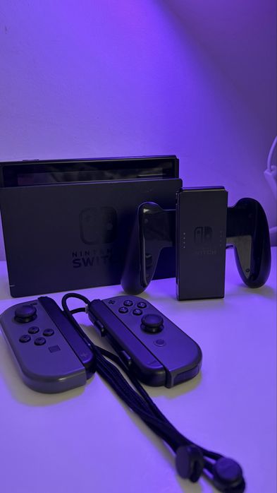 Nintendo Switch Completo + Mario Kart 8 Deluxe – Excelente Estado