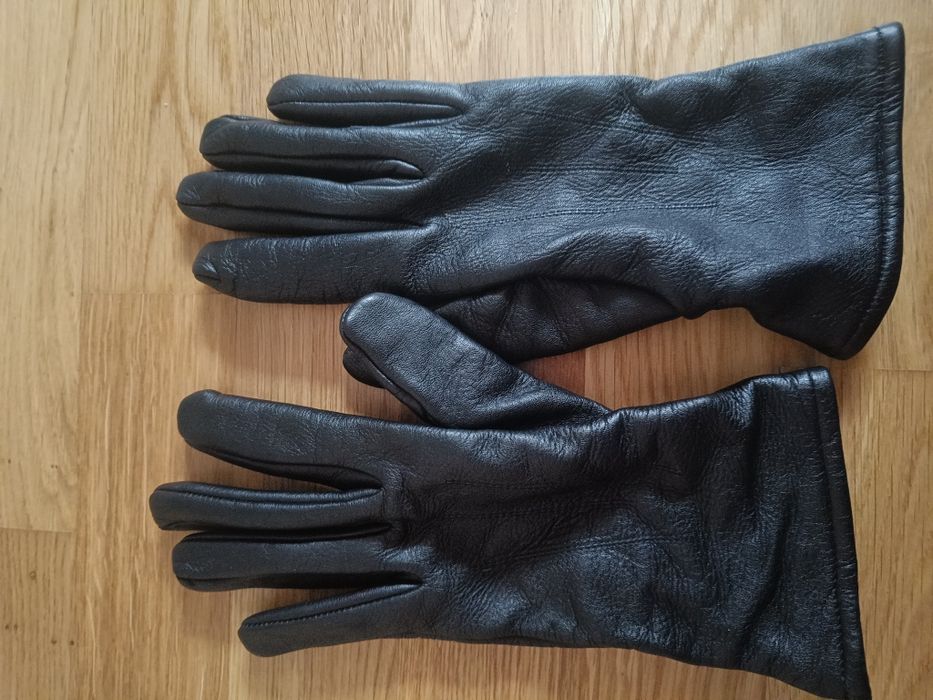Oficerskie rękawiczki skórzane rozmiar 20