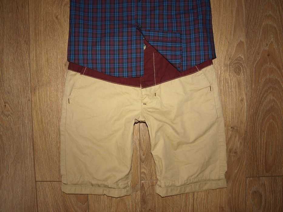 Spodenki Cedar Wood State 28 plus koszula Topman XS