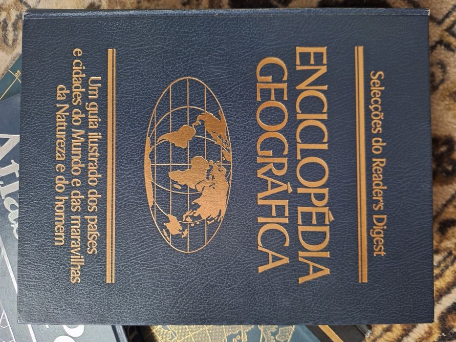 Atlas Enciclopédia Geográfica 3 livros