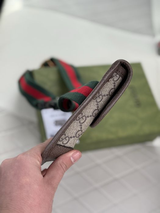 Мужская чоловіча сумка бананка барсетка Gucci Гучі