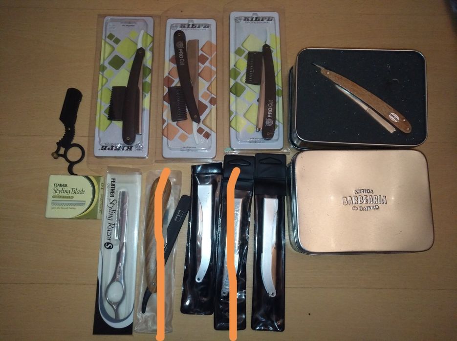 Acessórios e produtos cabeleireiro barbeiro