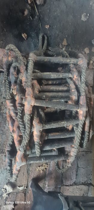 Stara drabina linowa