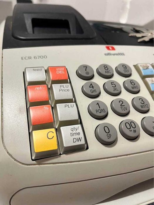 Caixa Registadora Olivetti ECR 6700 - nova na caixa
