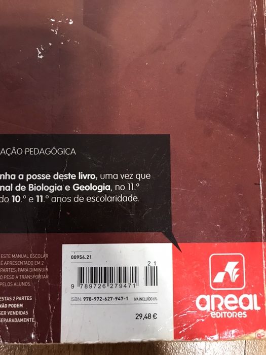 Inglês, filosofia, biologia, geologia - cada bloco/disciplina 7€