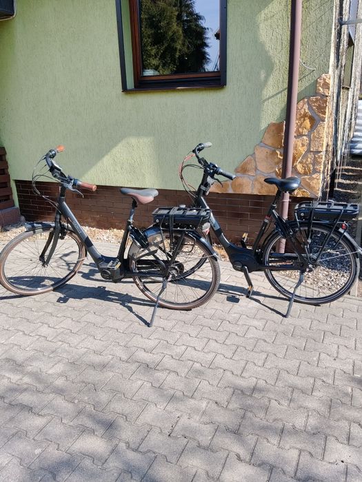 Sprzedam dwa rowery elektryczne Gazelle