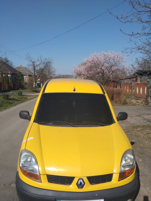 Продається автомобіль Renault KANGOO 2003 1.5 дизель, жовтий