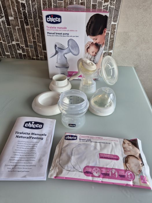 Bomba tira-leite manual Naturalfeeling Chicco
