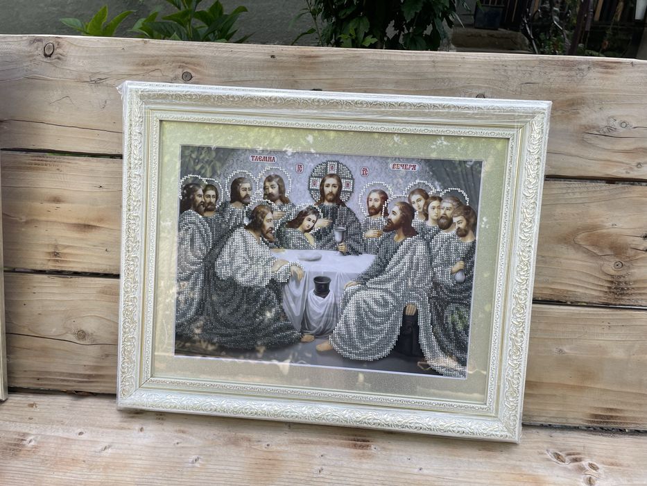 Картини вишиті бісером, ікони