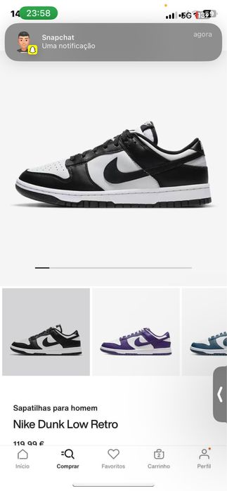 Vendo nike dunk novo na caixa