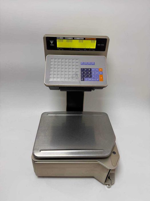 Ваги торгові електронні з чекодруком DIGI SM-5100P-K15 + ГАРАНТІЯ!