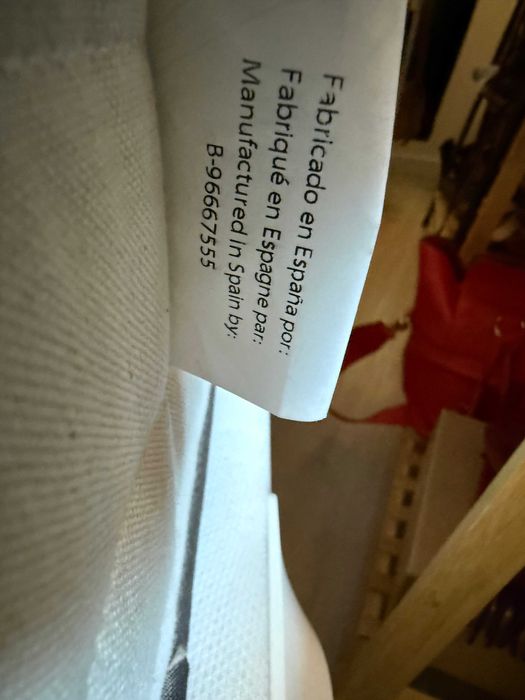 Conjunto cama + colchão 160x200 em excelente estado