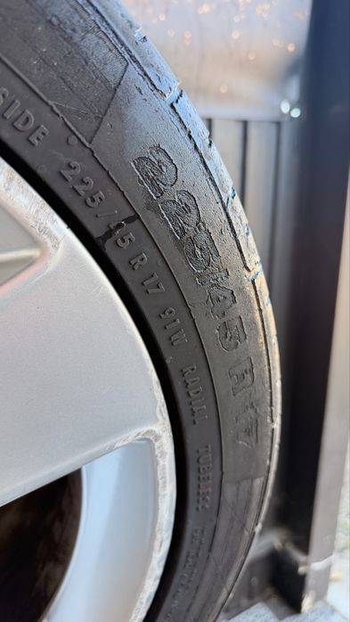 Jantes Mercedes Originais 17” + Pneus Continental