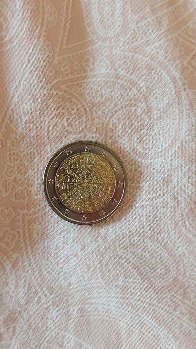 Moeda 2 euros - Uma moeda pela paz 2024